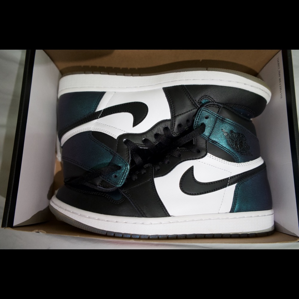 All Star Air Jordan 1s chameleon